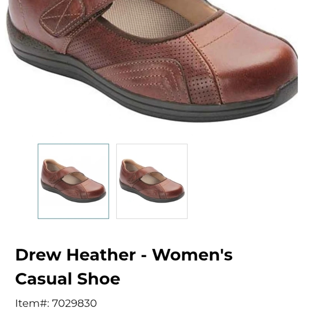 DREW Heather Women's Flats - Brown